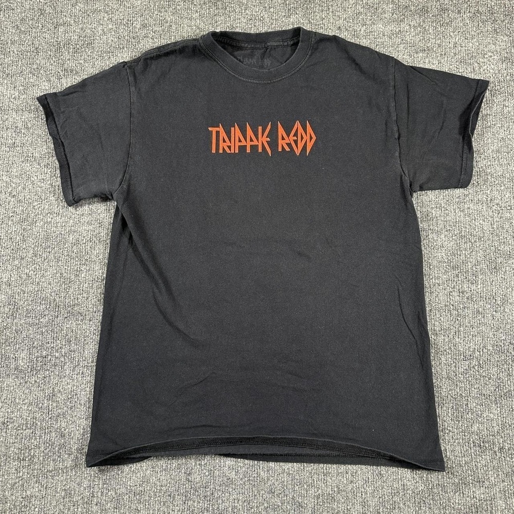 T.‎ Redd Graphic T-Shirt Mens Small Black Good Short Sleeve Music Streetwear